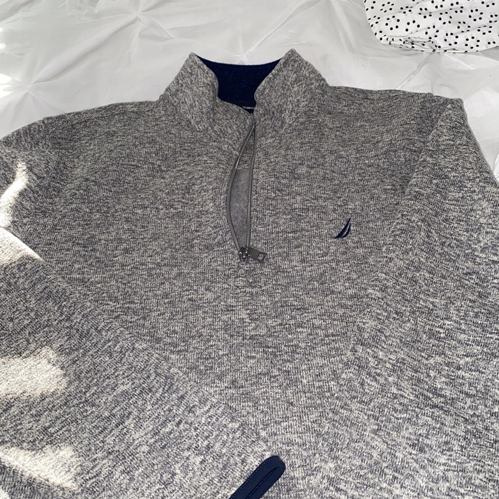 Men’s Nautica fleece sweater Xtra Large - Picture 3 of 7